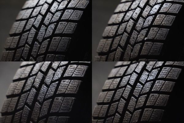 ★新品同様 175/65R14 日産純正アルミ 国産GOODYEAR 2018年製 ICE NAVI 6 スタッドレス 4本セット ウイングロードキューブサニーノート等_画像6