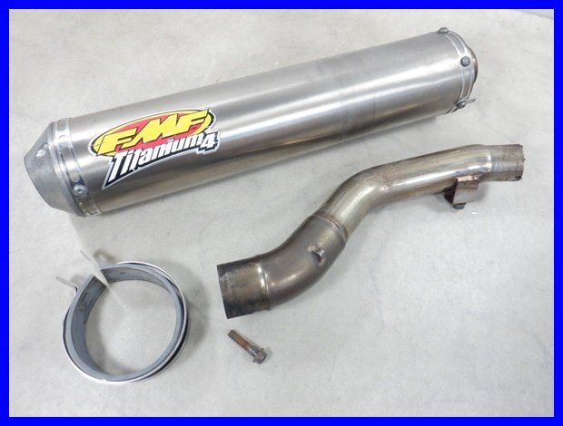 ！☆四889 XR250 MD30 サイレンサー FMF マフラー 動画有 100_画像1