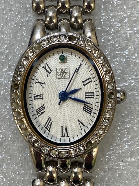 Yukiko Kimijima ユキコキミジマ YK-018LSW Classic Jewelry クラシックジュエリー Lady's Watch レディース ウォッチ 腕時計 電池交換済_画像1