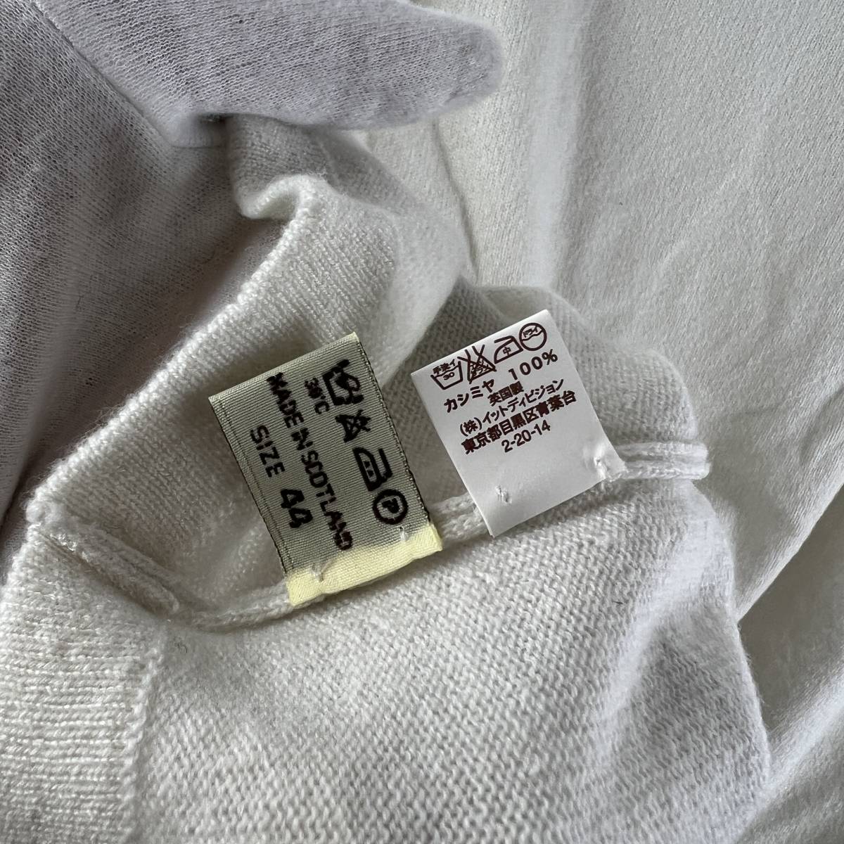 Ronherman(ロンハーマン) Cashmere Knit Longsleeve T Shirt (beige)_画像8