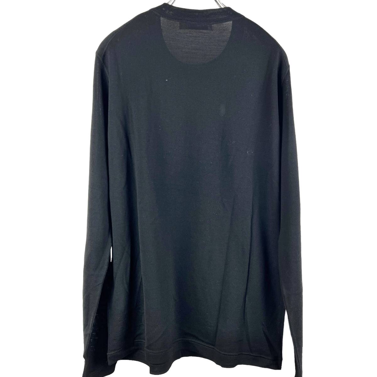 JILSANDER(ジルサンダー) Seethrough Design Business Longsleeve T Shirt (black)