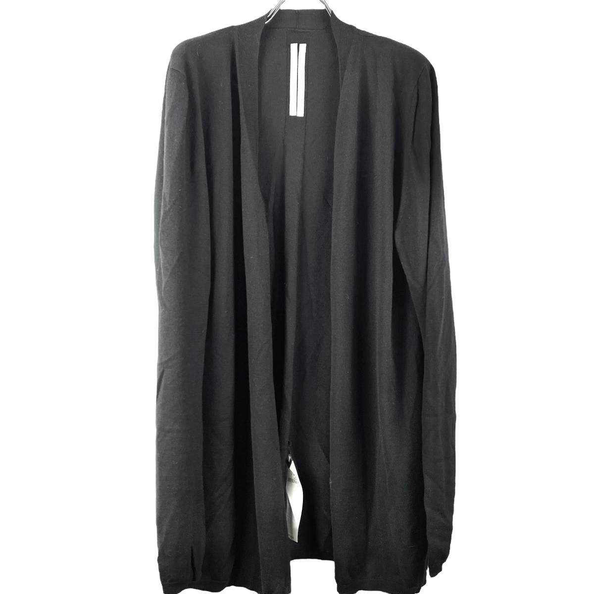 Rick Owens(リックオウエンス) GLITTER F/W Collarless Longsleeve Cardigan (black)_画像1