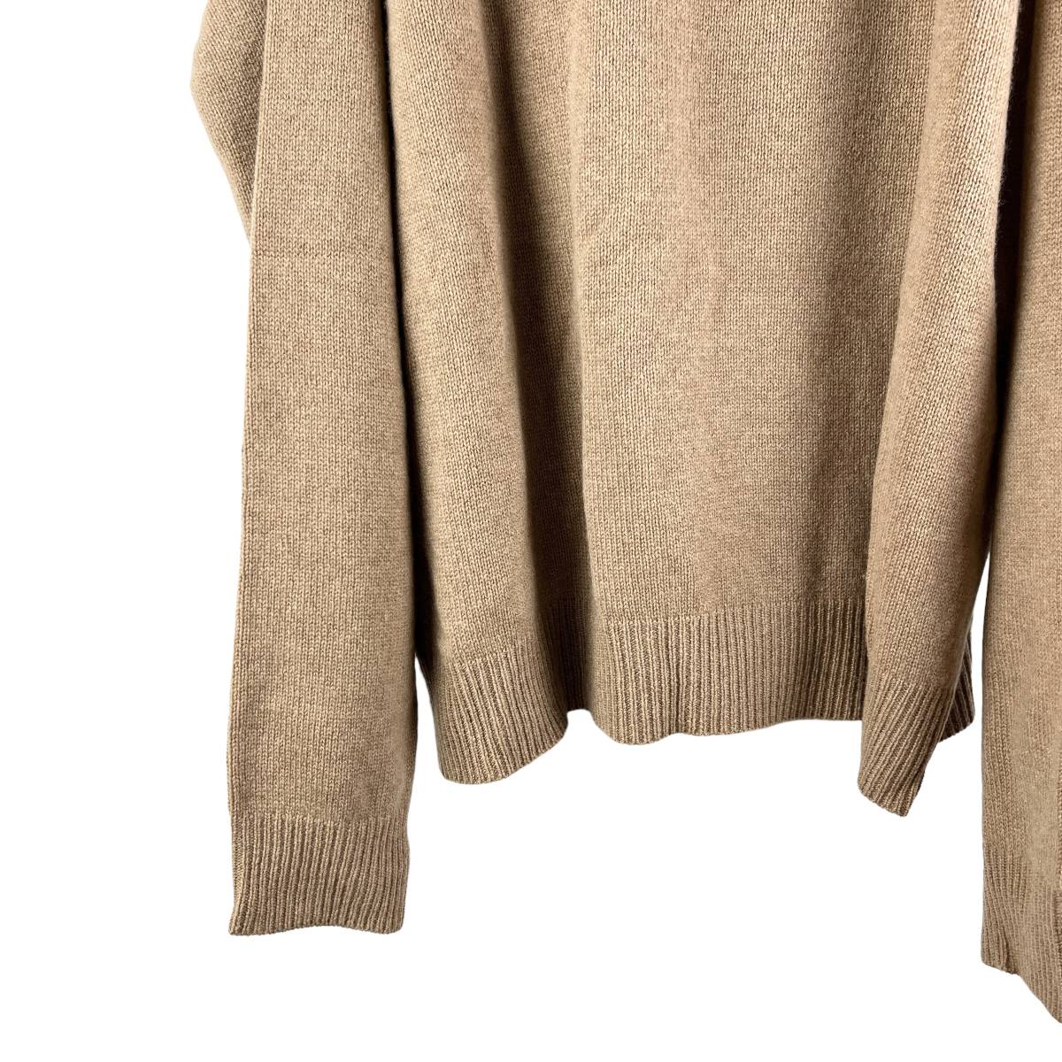 JILSANDER(ジルサンダー) Cashmere Big Width Longsleeve T Shirt (brown)_画像7