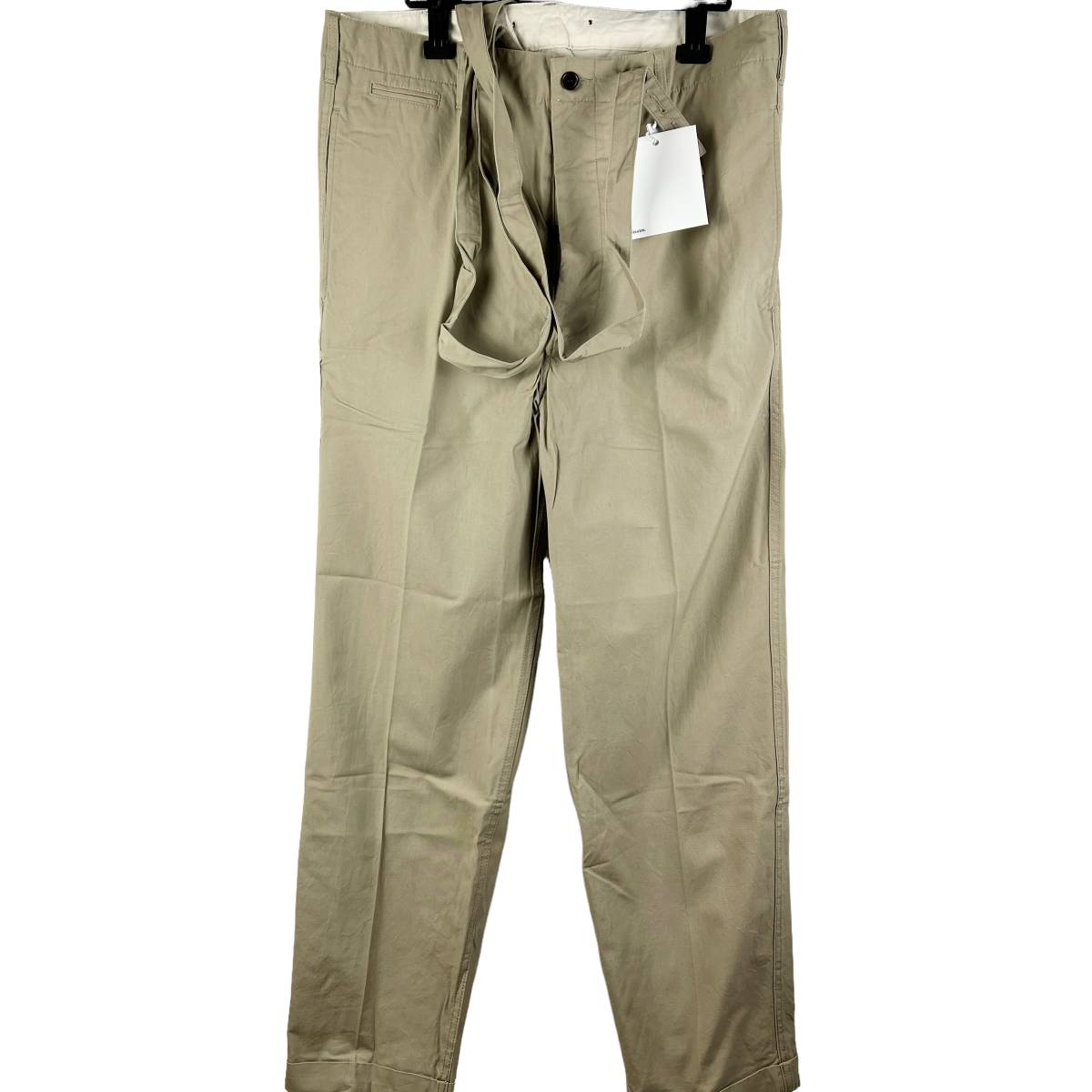 VISVIM(ビズビム) CAMUS BRACES PANTS 19SS 0119105008008 (beige)