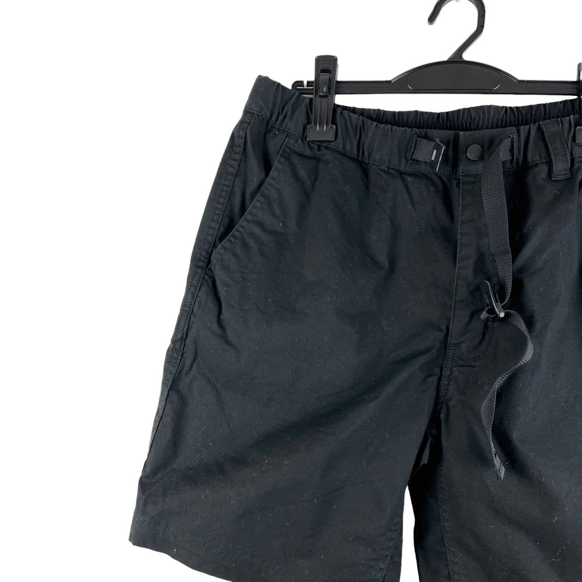 THE NORTH FACE(ザ ノースフェイス) Belt Cotton Polyurethane Shorts Pants (black)_画像2