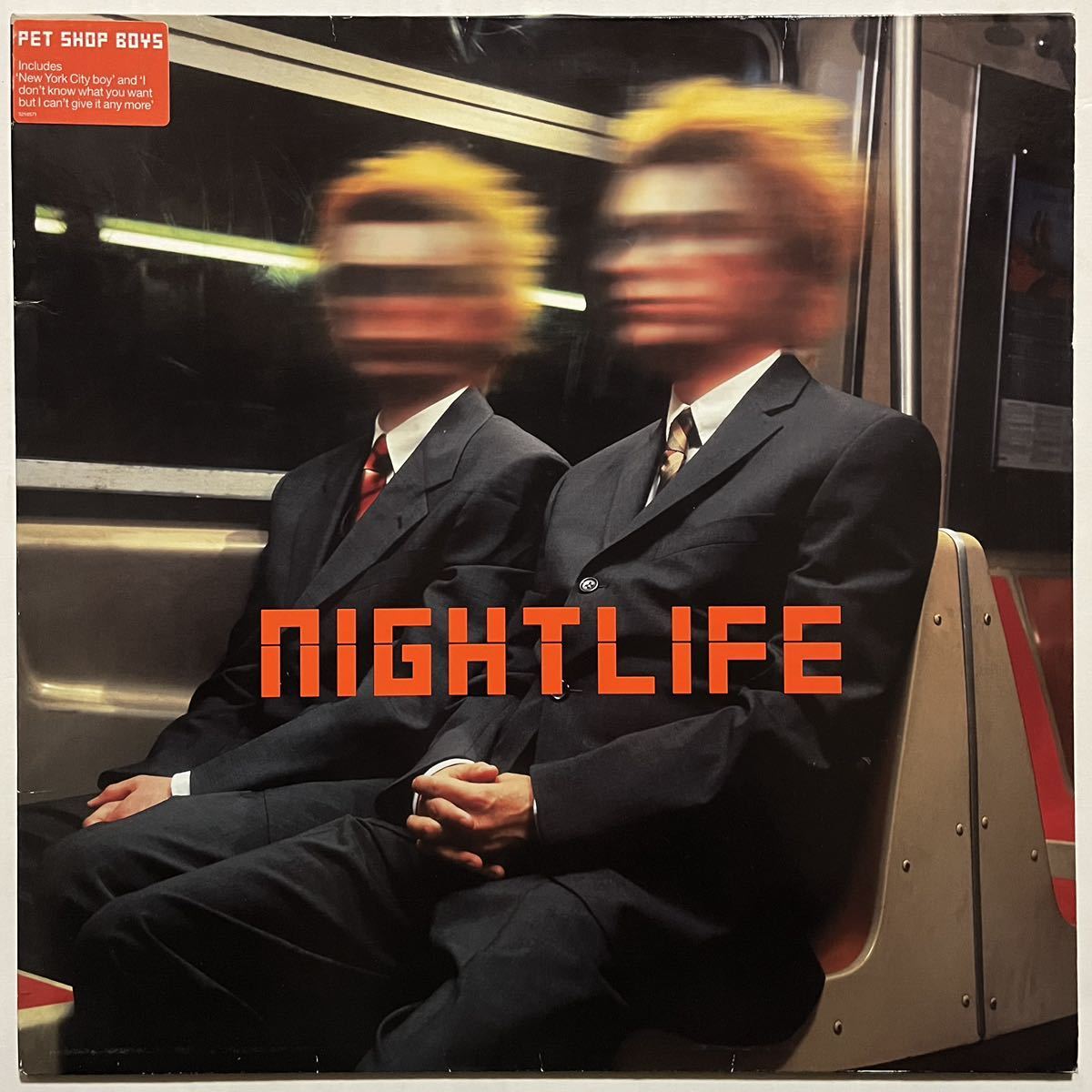  valuable UK original record PET SHOP BOYS NIGHTLIFE LP