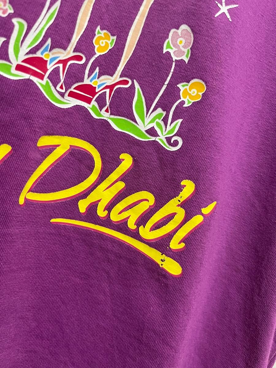 アブダビAb Dhab 半袖Tシャツ 120サイズ 紫パープル キッズ 子供服 子ども服 トップス 半袖