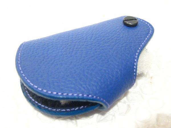 MINI R55/R56/R60 leather key case Type2/ blue ( blue )[CLOS] new goods /BMW Mini / Cross /