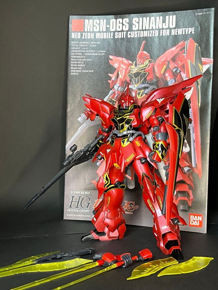 hguc 1/144 シナンジュ塗装済完成品|Yahoo!フリマ(旧PayPay hguc 1/144 シナンジュ塗装済完成品|Yahoo!フリマ(旧PayPay