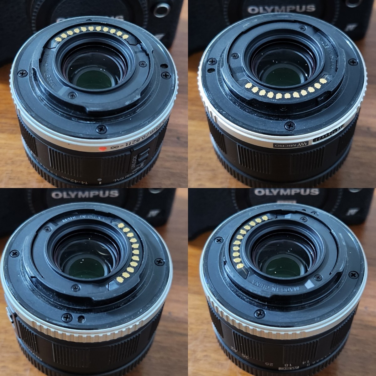 OLYMPUS E-M10 Mark IV ＋ M.ZUIKO DIGITAL 14-42mm f3.5-5.6 作動良好！不具合無し！元箱以外付属品有り！超美品！業者転売ヤーは説明読で_画像9