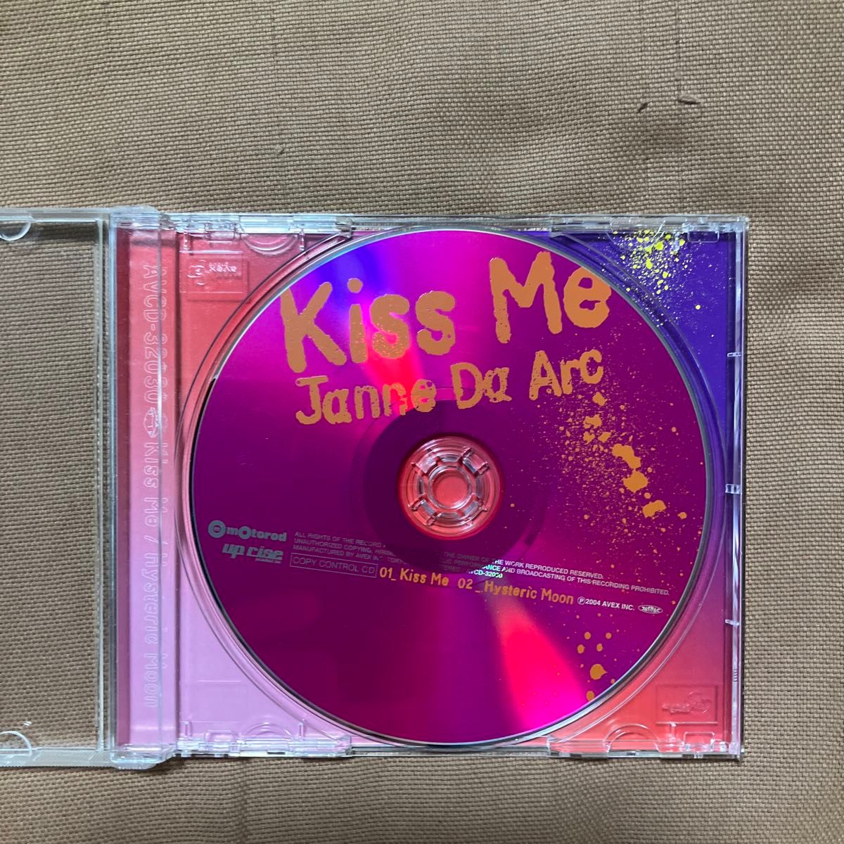 Janne Da Arc/ジャンヌダルク/Kiss Me （CCCD）