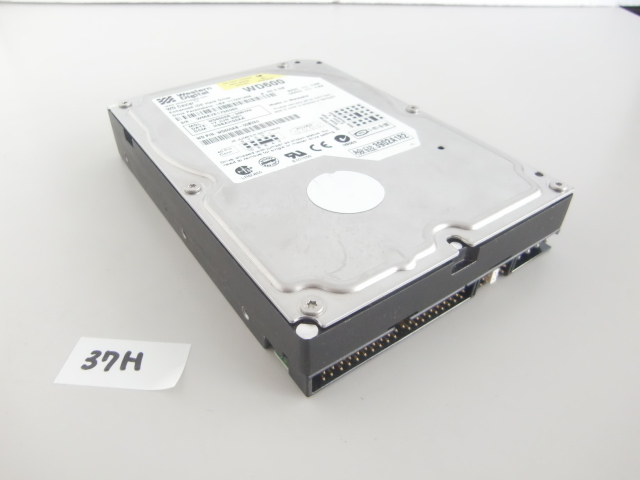 中古 3.5インチ ハードディスク IDE HDD 60GB Western Digtal WD600 WD600AB-00BVA0 不明 No.37H_画像1