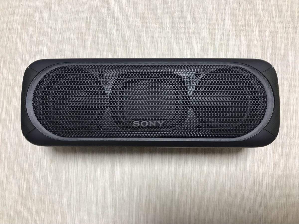 美品 ソニー ワイヤレスポータブルスピーカー 重低音モデル SRS-XB40 : 防水/Bluetooth/専用スマホアプリ対応 ライティング機能_画像2