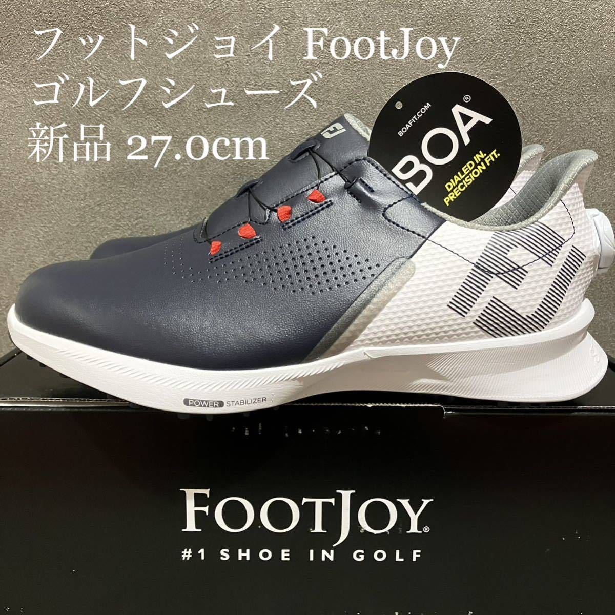 【新品】フットジョイ FootJoy 27.0cm ゴルフシューズ BOA_画像1