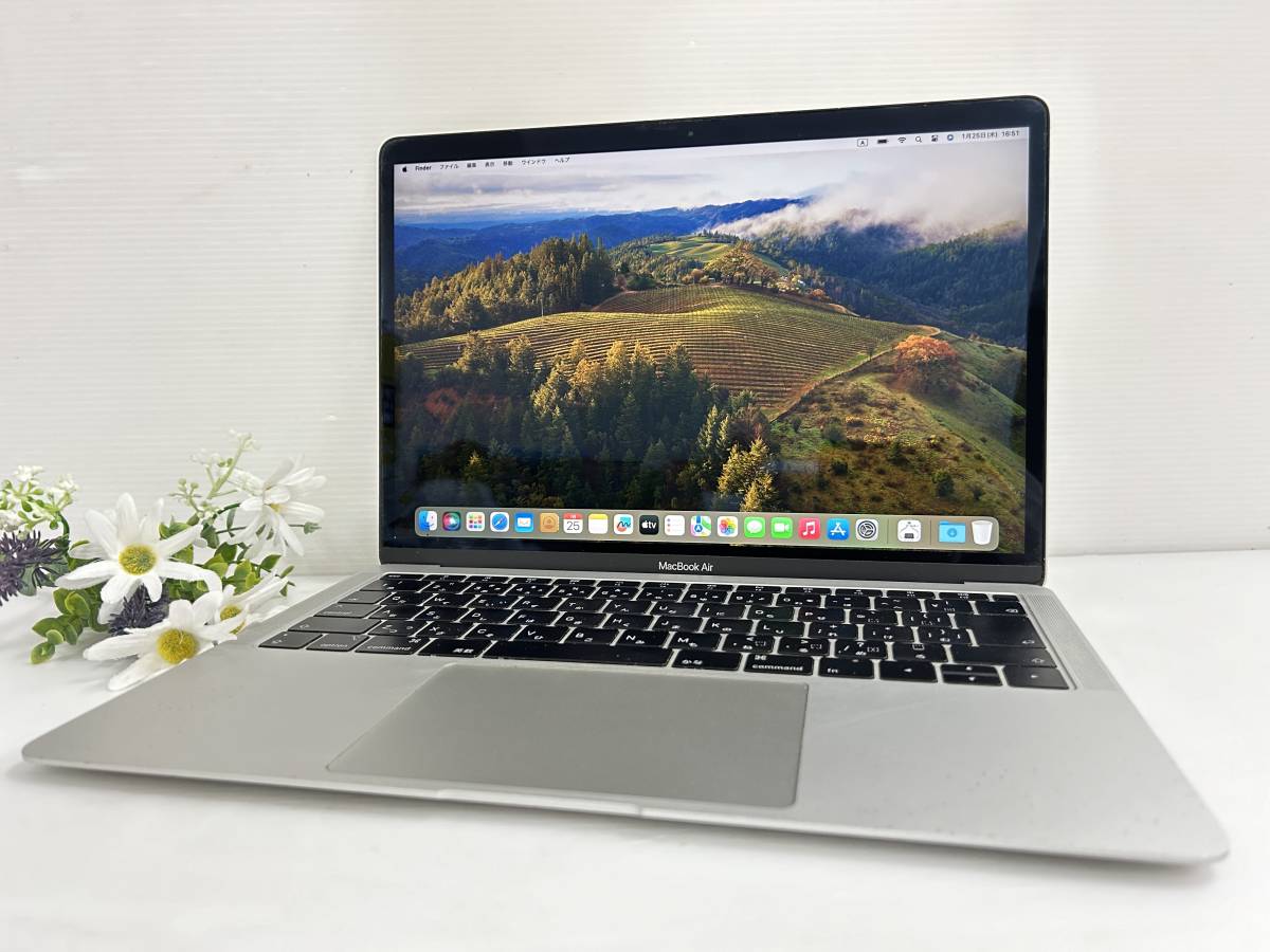 【良品 13.3インチ】Apple MacBook Air(Retina,13-inch,2019) A1932 Core i5(8210Y)/1.6GHz RAM:8GB/SSD:256GB Sonoma 動作品_画像1