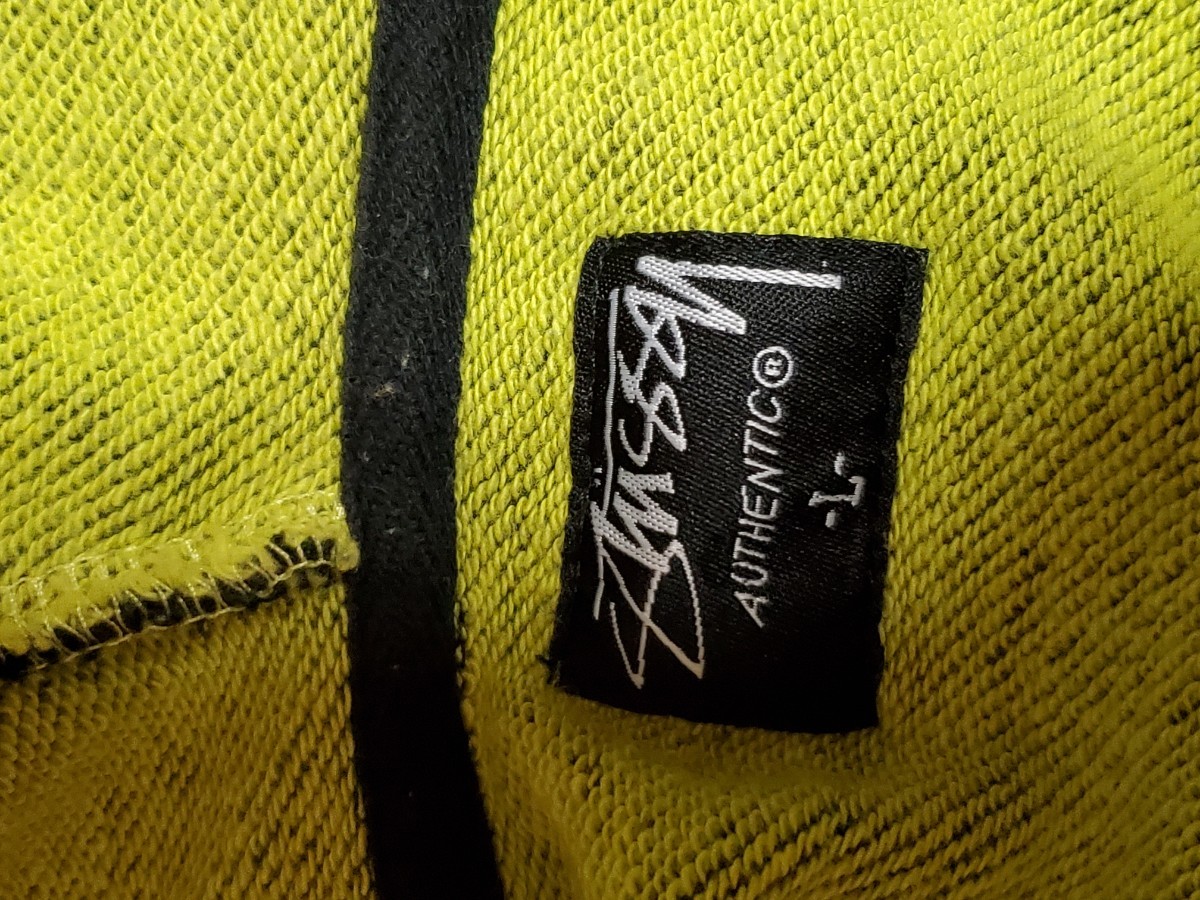  ограниченный товар STUSSY Zip выше teka с логотипом L. супер редкий товар.swe ткань!o^-\')b! быстрое решение тренировочный сделка.