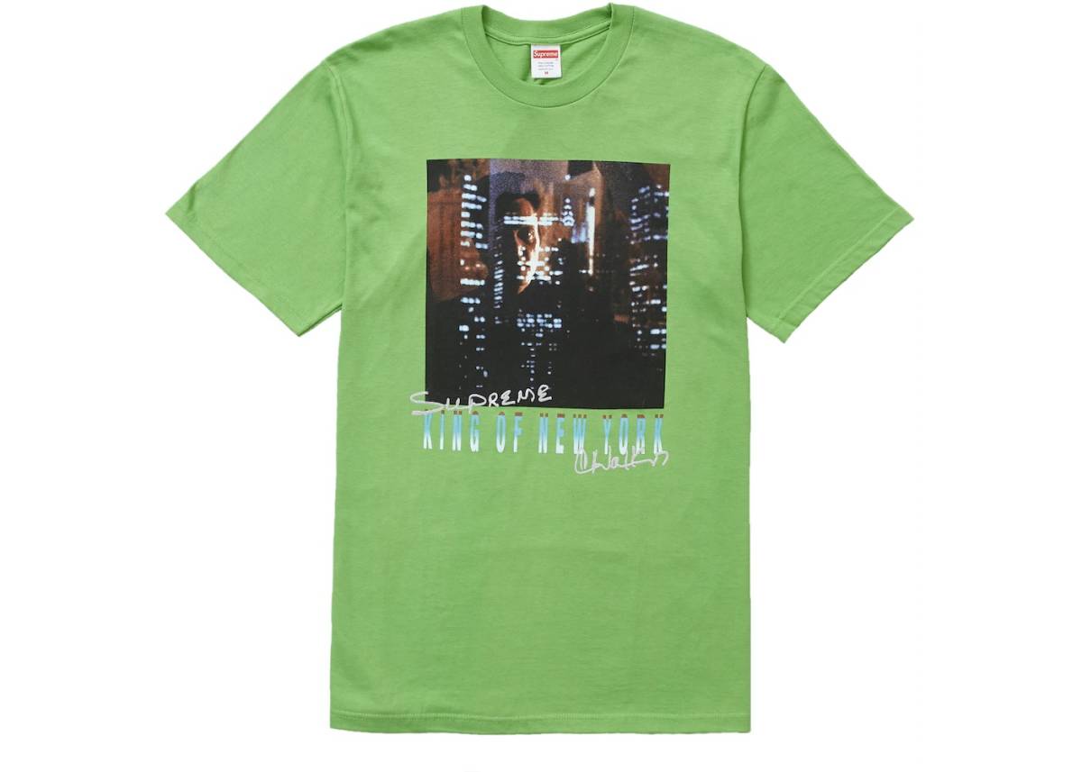 【未使用】Lサイズ Supreme King of New York Tee Green 19SS シュプリーム　キングオブニューヨーク　緑_画像1