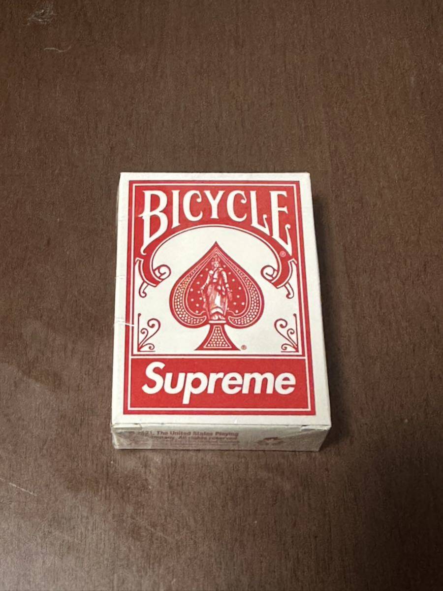 【未開封】21AW Supreme Bicycle Mini Playing Cards バイスクル ミニ トランプ ノベルティ novelty_画像1