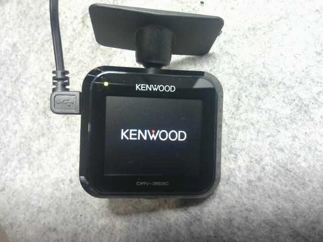 KENWOOD ケンウッド ドライブレコーダー DRV-353C 前 1 カメラ シガーソケット電源 ドラレコ_画像1