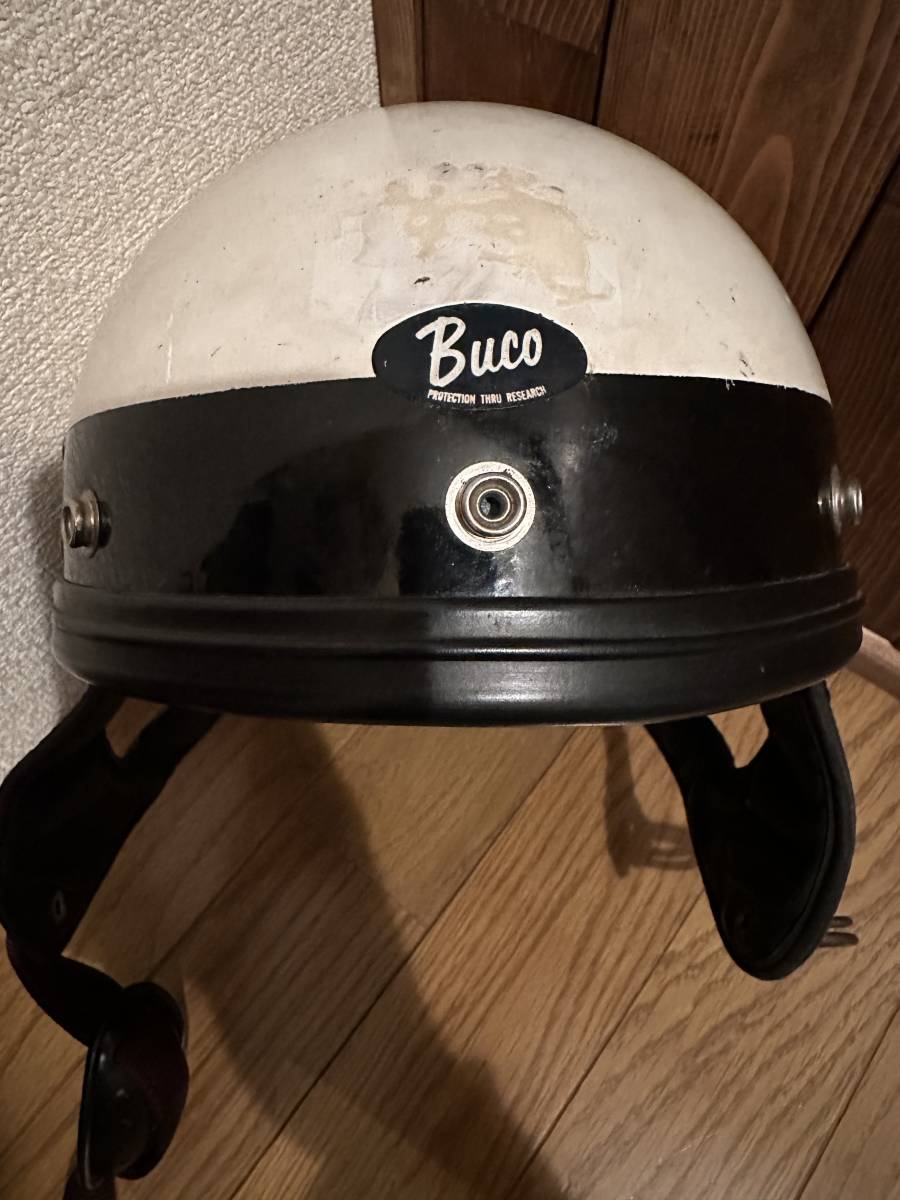BUCO GUARDIAN 60s police ブコ ガーディアン ビンテージ ハーフヘルメット パン ショベル トラベラー プロテクター_画像10