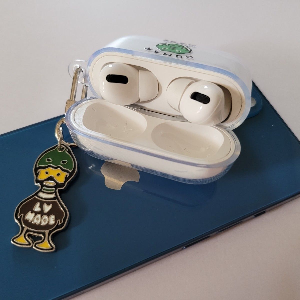 AirPods Pro 2 ケースカバー ワニ/ハート HUMANMADEヒューマンメイド 2023SS