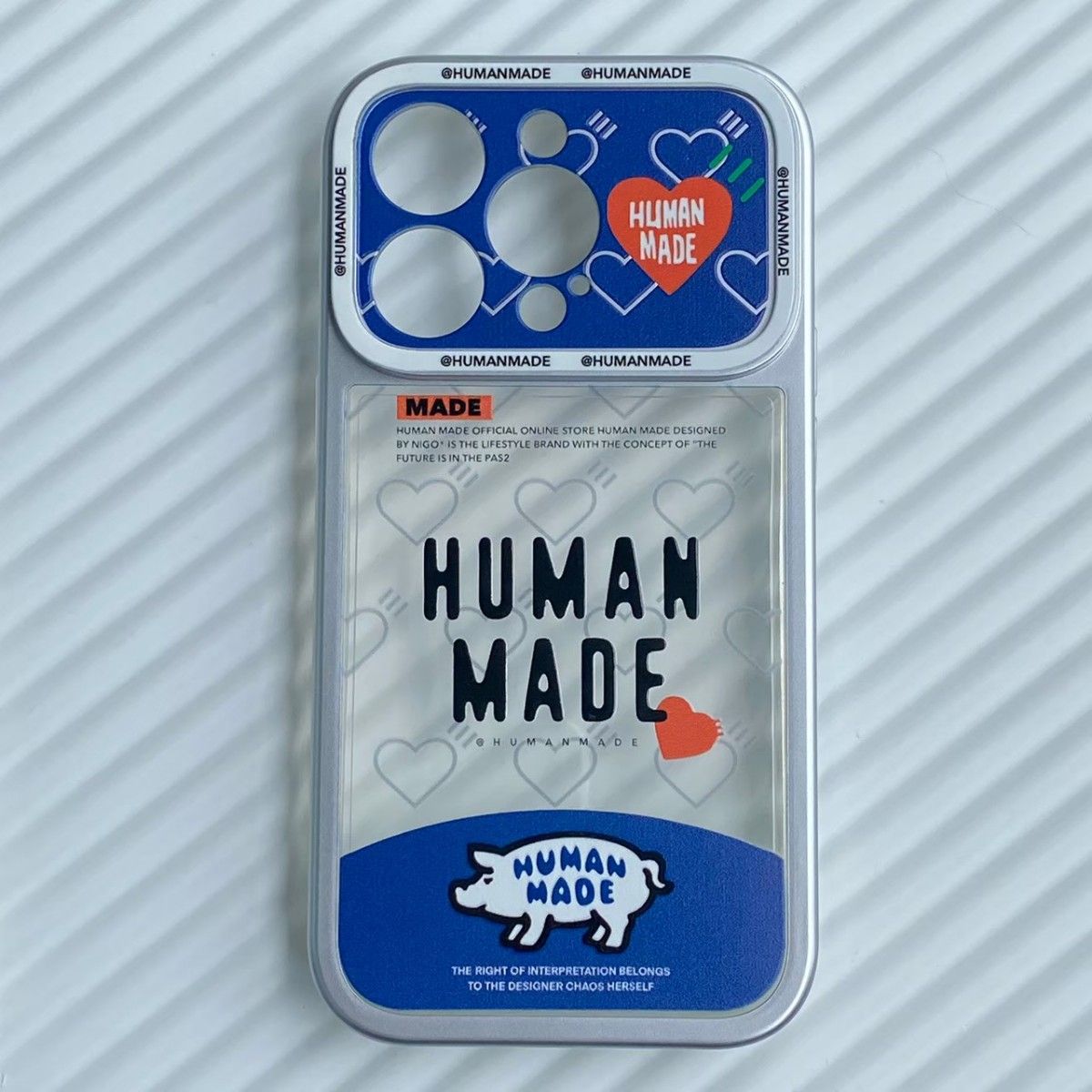 iPhone 14Pro ケースカバー HUMANMADE ヒューマンメイドブタ