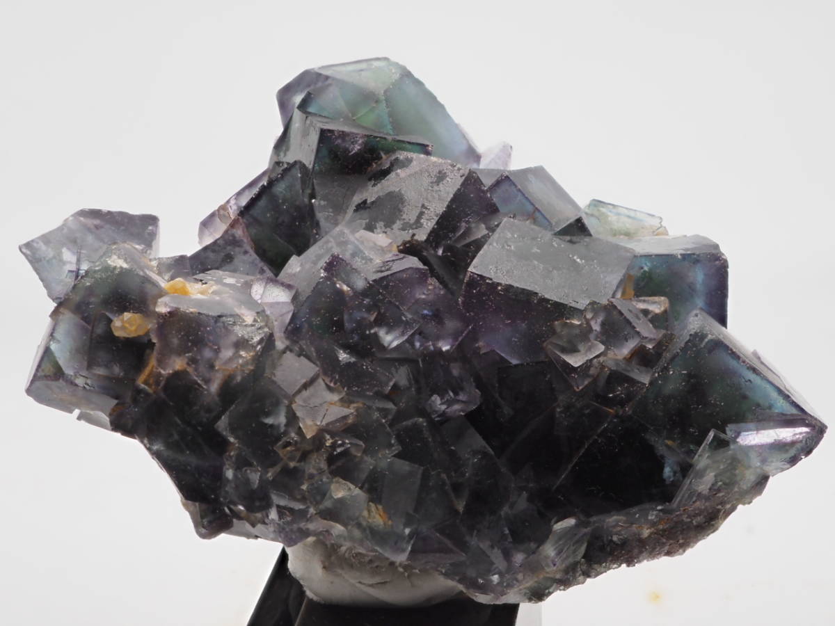 ナミビア オコルス鉱山産 フローライト ブルーゾーニング スモールキャビネット 天然石 結晶 鉱物 原石 標本　_画像6
