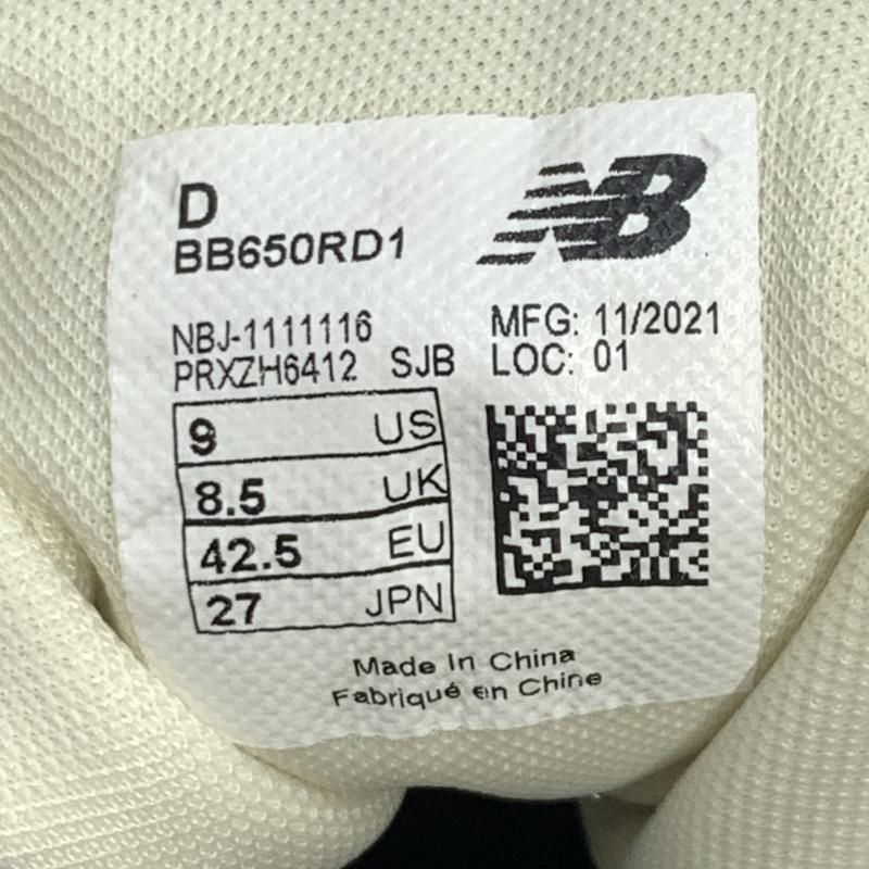 【中古】New Balance BB650RD1　27.0　ニューバランス[240092256470]_画像7