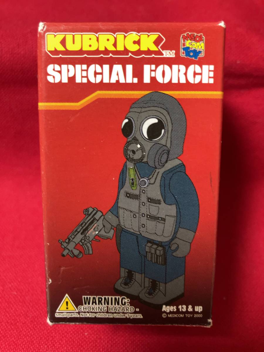 ★KUBRICK キューブリック「SPECIAL FORCE」開封品　SAS_パッケージ表面