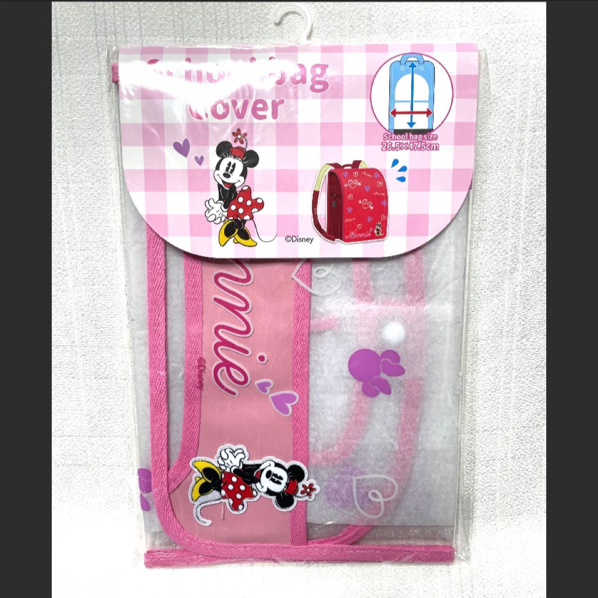 新品 ランドセルカバー ディズニー ミニー キャラクター 新品 ランドセルカバー ディズニー ミニー キャラクター