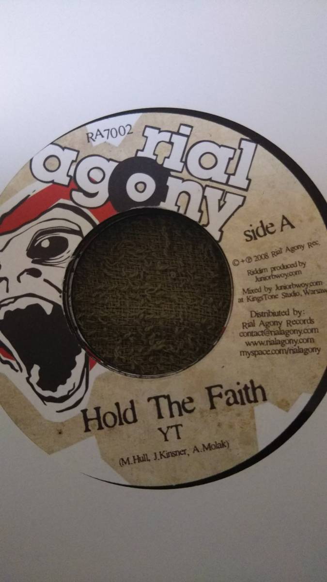 Cultural Roots Dance Track Bless Ya Riddim Single 2枚Set from Rial Agony YT Lutan Fyah_画像1
