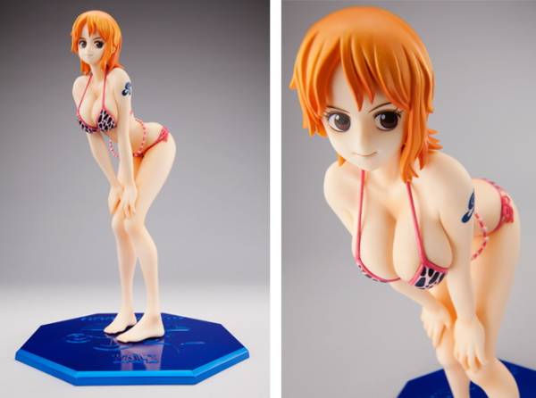 注目ショップ LIMITED フィギュア ワンピース PIECE ONE POP P.O.P 【メガハウス】Portrait.Of.Pirates EDITION 水着★新品/正規品 ピンク Ver.PINK ナミ ナミ