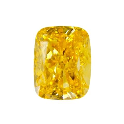 ダイヤモンド FANCY VIVID YELLOW ORANGE 0.50ct CU/RT1409/GIA