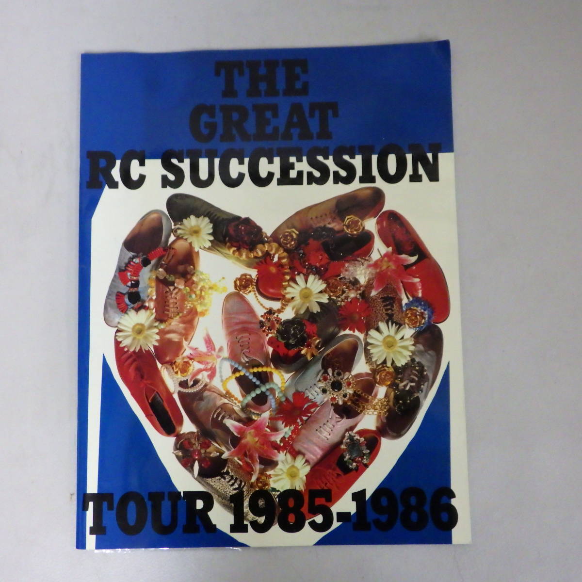 THE GREAT RC SUCCESSION ツアー パンフレット 1985-1986 RCサクセション ステッカー付_画像1