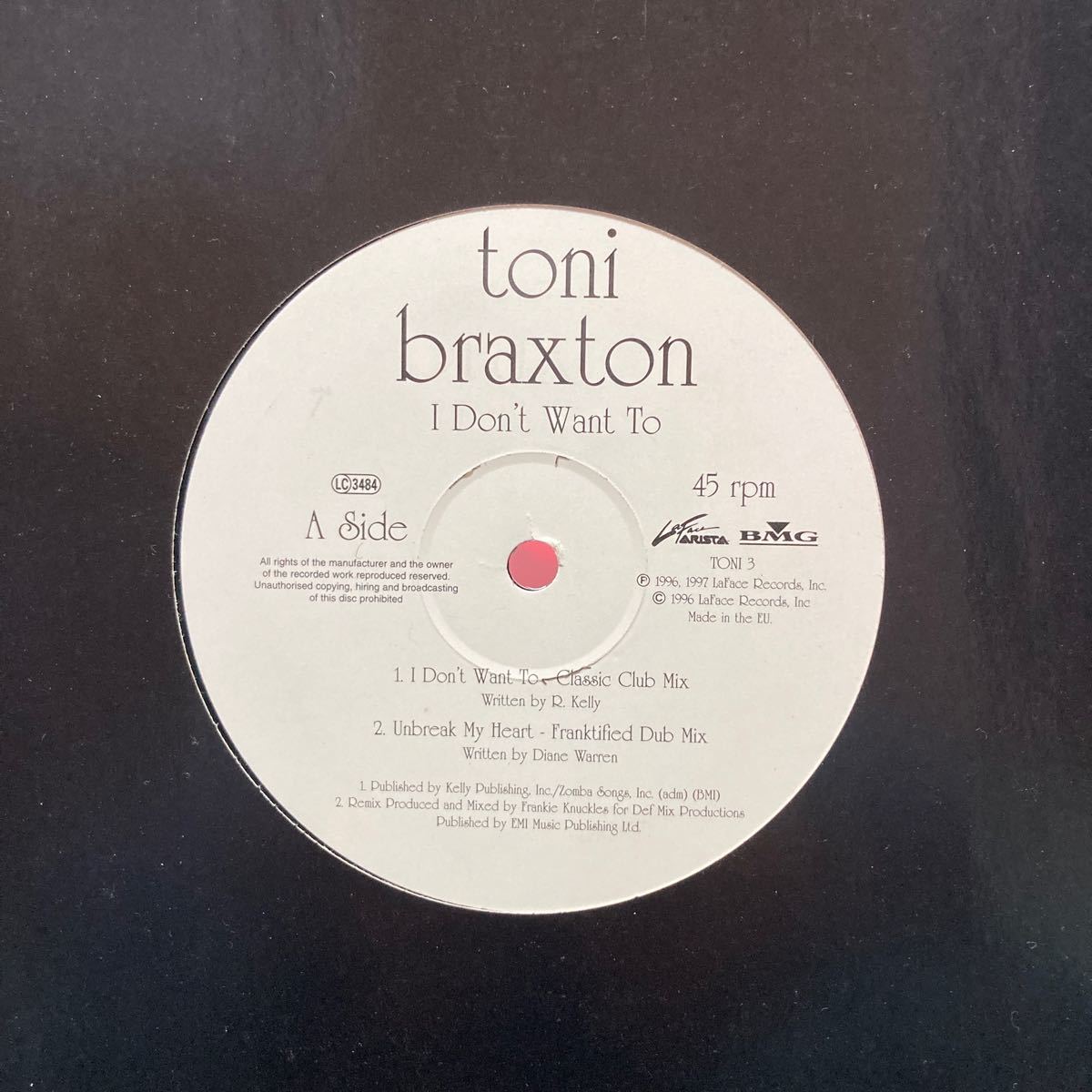 Toni Braxton 【12inch】3枚セットの画像5