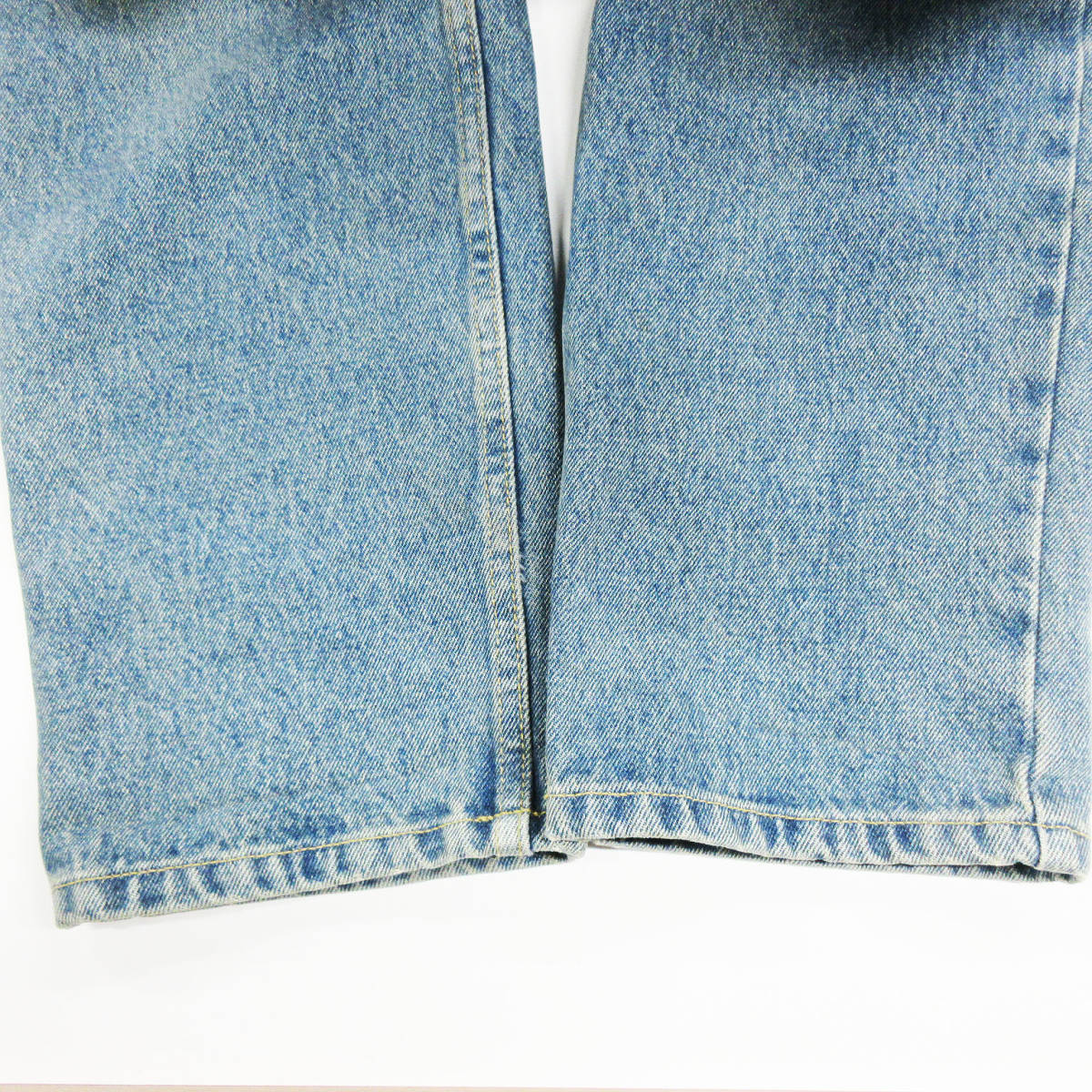 KM-3755【デニムパンツ】COURREGES/クレージュ★メンズ★Dirty Blue DENIM★ジーンズ★テーパード★加工★122DPA022DE00127044★_画像10