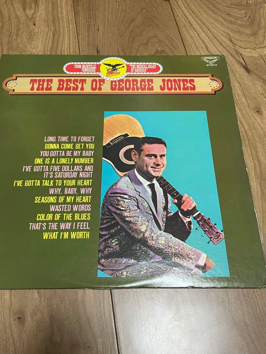 ジョージ　ジョーンズ　ＬＰ　レコード　カントリー　george jones