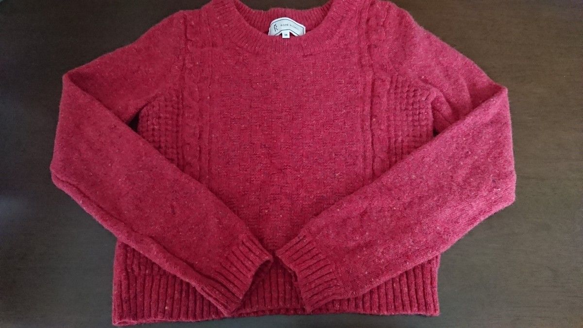 ロペピクニック  ニット  セーター 38 サイズM 匿名配送  秋冬  ウール 羊毛 クロップドトップス