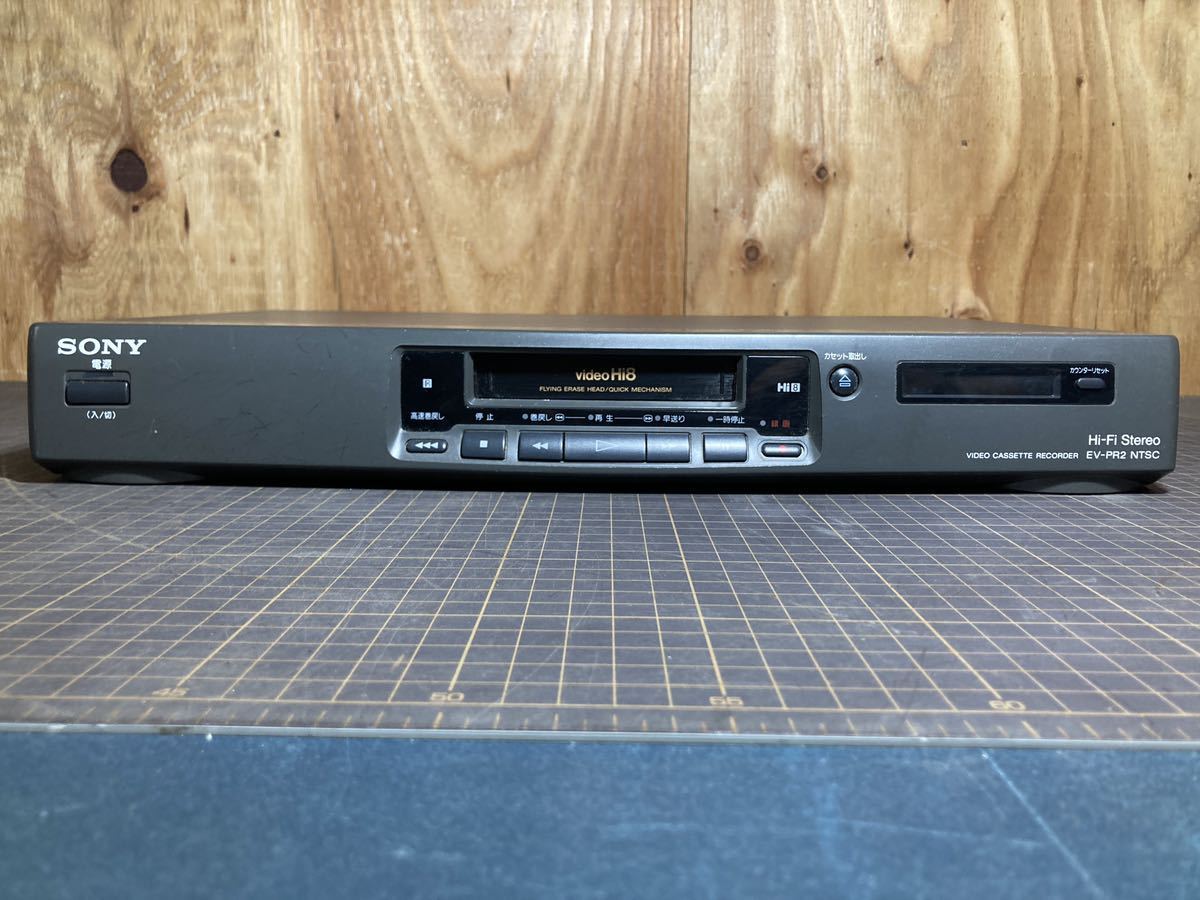 B0021P016】SONY ビデオカセットレコーダー EV-PR2 NTSC 1999年製 Hi