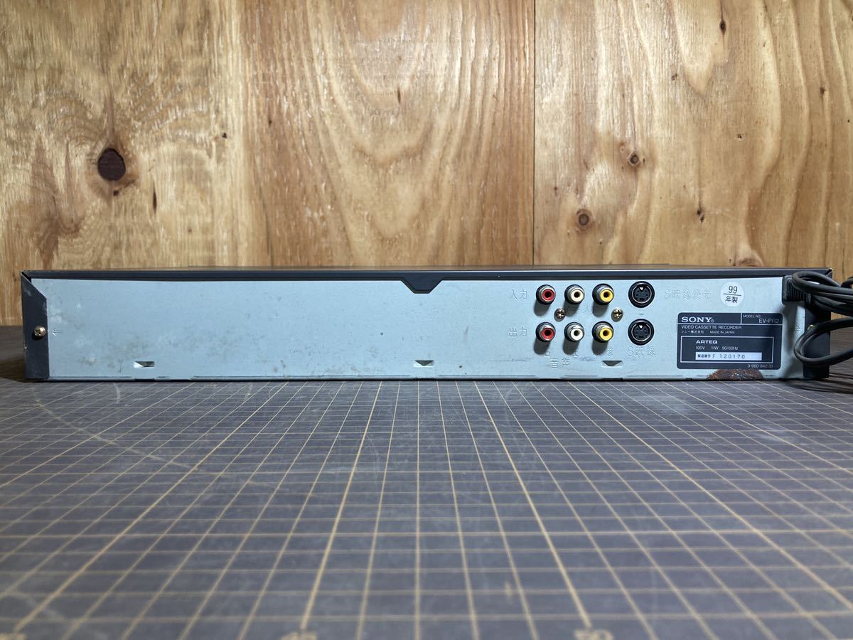 B0021P016】SONY ビデオカセットレコーダー EV-PR2 NTSC 1999年製 Hi