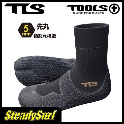 5mm 指割れ 足袋 サーフブーツ 保温力のあるストレッチ素材 TLS SURF BOOTS SPLIT TOE TOOLS ツールス/ソフトブーツ サーフィン 24cm 新品_画像1