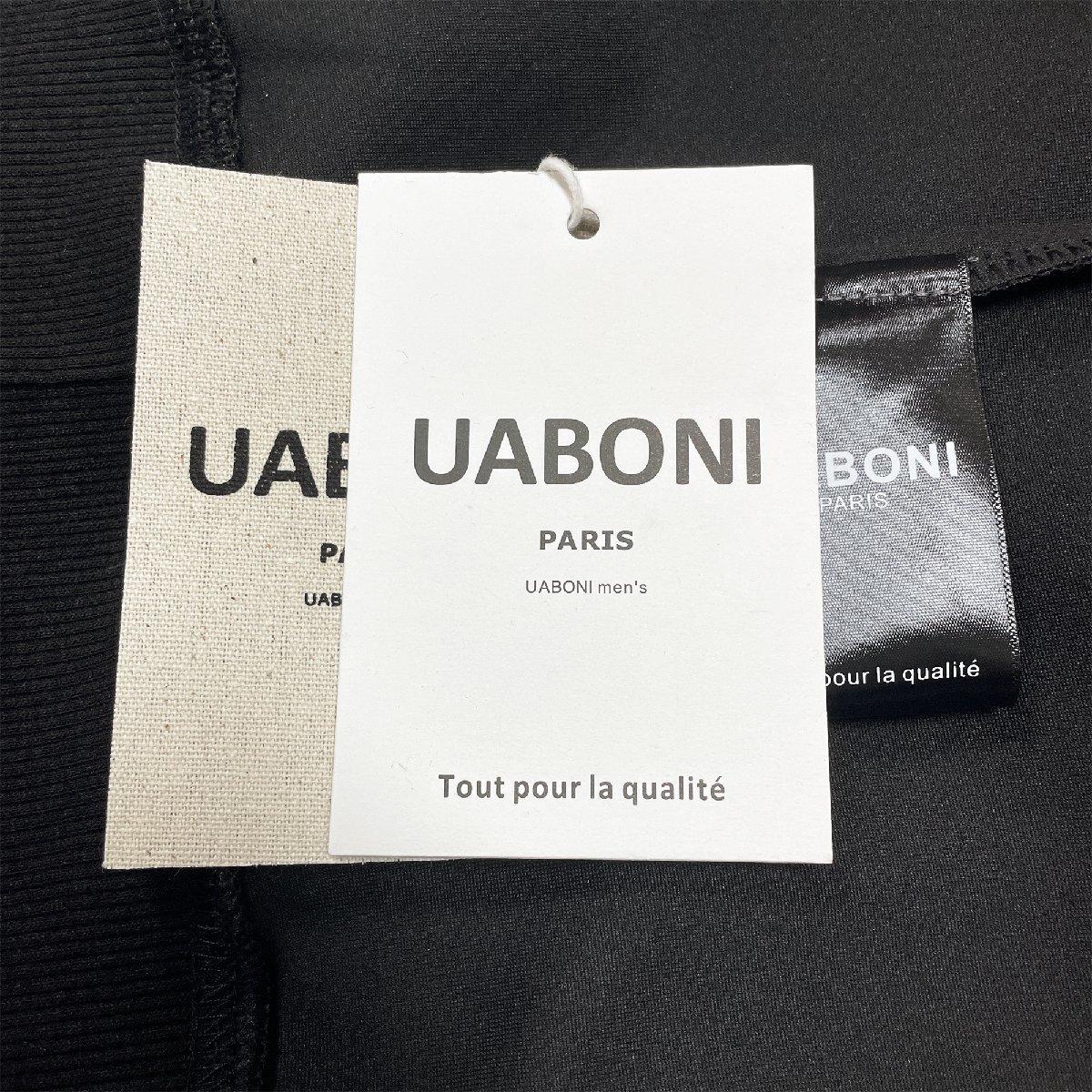 上級EU製＆定価4万◆UABONI*Paris*トレーナー*ユアボニ*パリ発◆綿100％ 高級 モノグラム クマ トップス カットソー トレンド 日常着 2XL_画像8