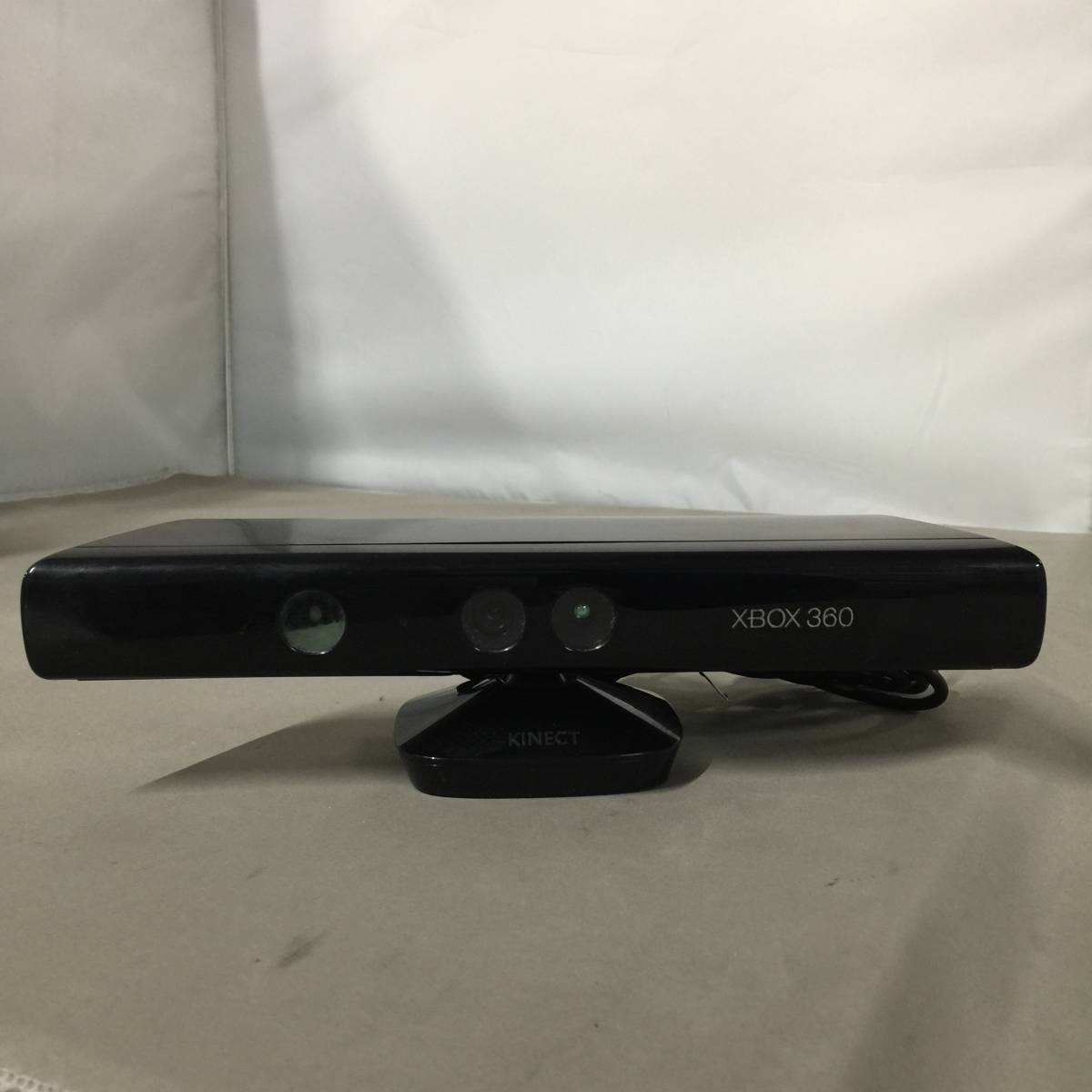 ●Xbox360 Kinect センサー ブラック 1414 Microsoft マイクロソフト ①　【24/0118/01_画像1