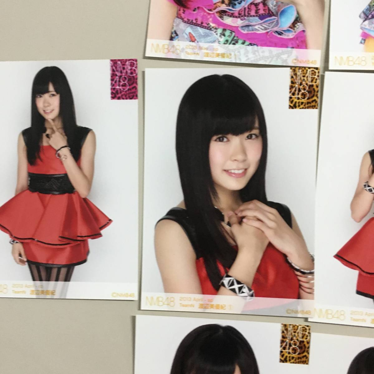 ◆NMB48 渡辺美優紀 みるきー 写真 ブロマイド セット　【24/0131/01_画像5