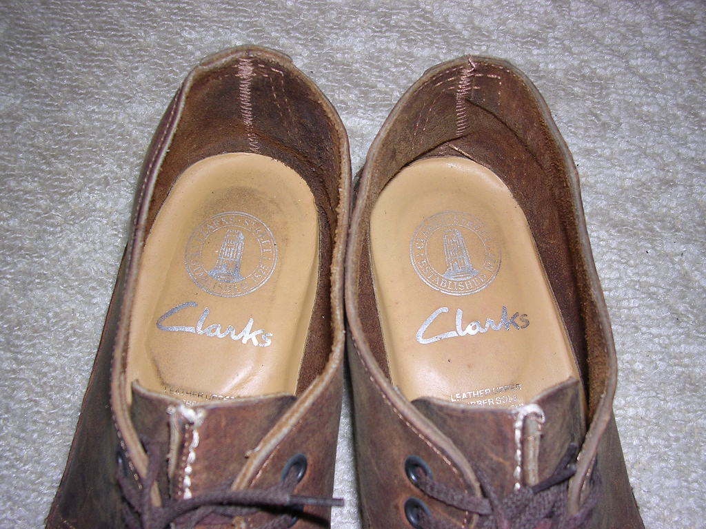 90s スロベニア製 クラークス Clarks デザートトレック オイルドレザー US11 vintage old ワラビー ブーツ_画像7