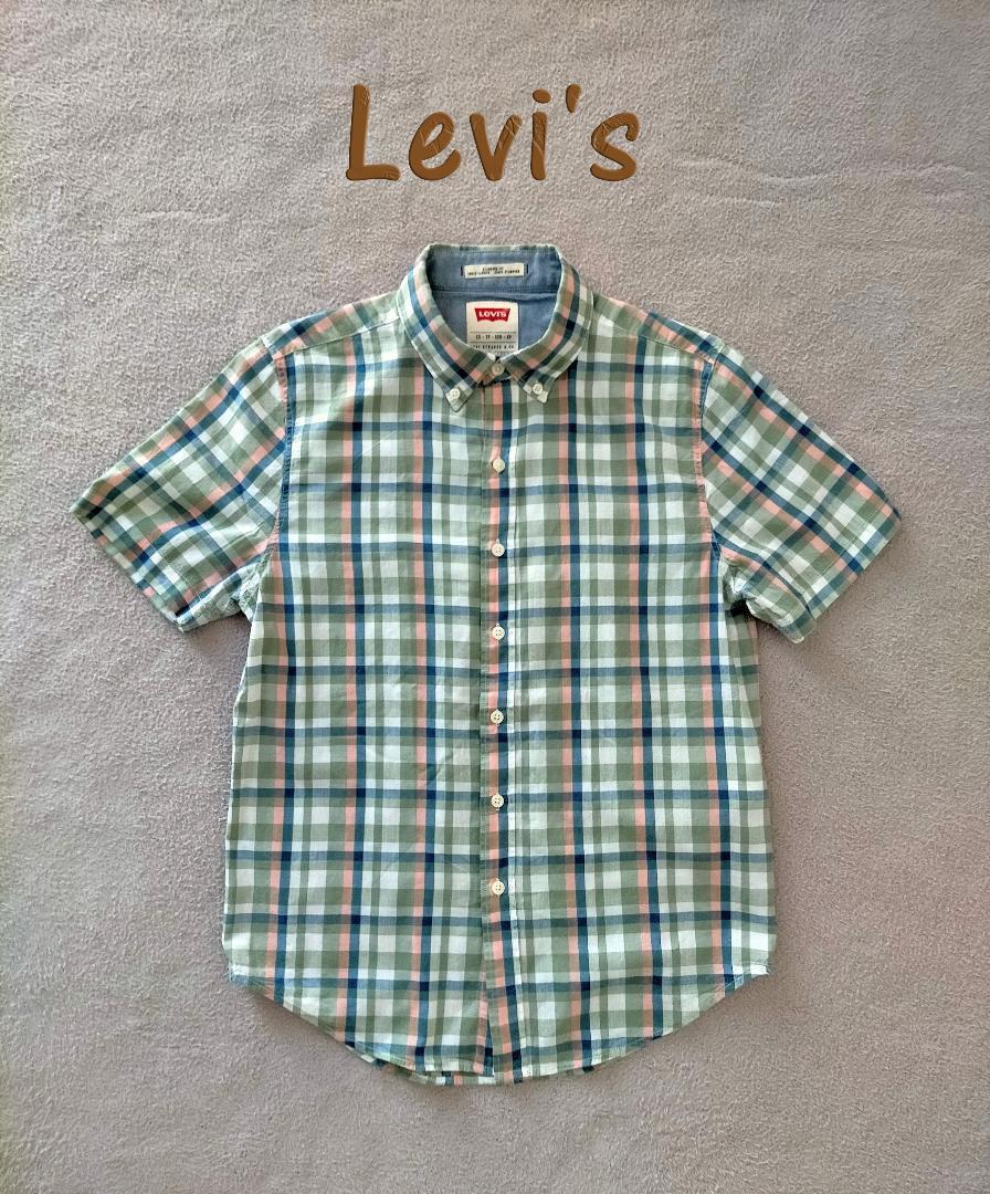 Levi's リーバイス 良配色 チェックシャツ XS　m61885799311