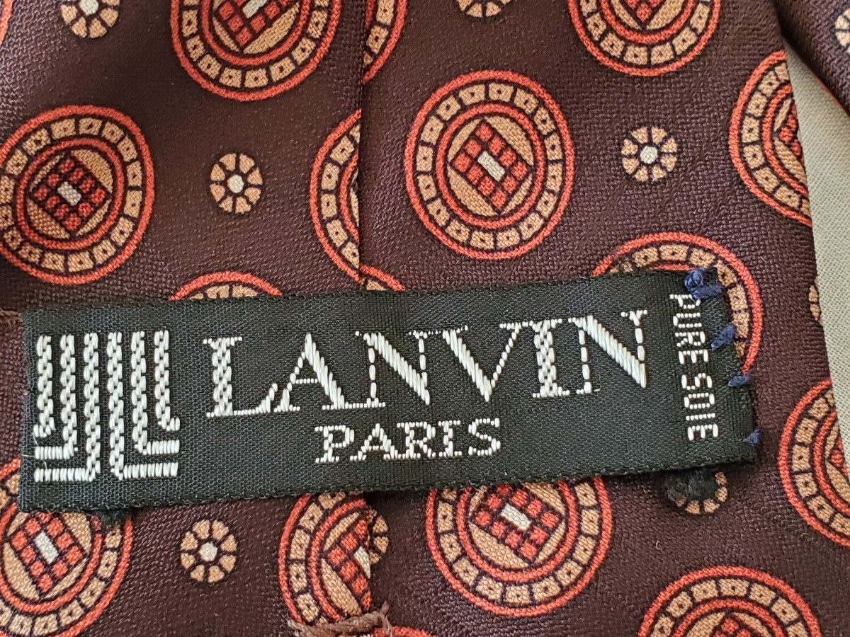 LANVINランバン　ネクタイ　美品です