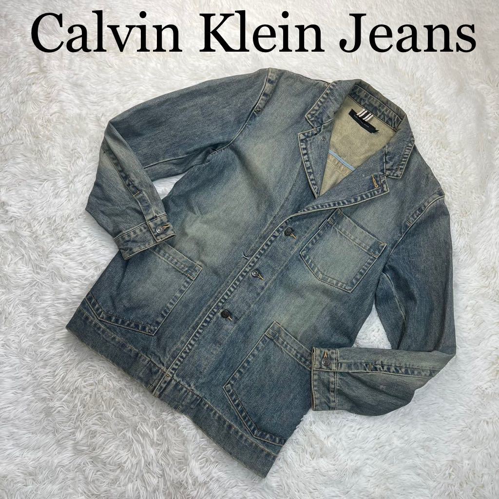 Calvin Klein Jeans Calvin Klein jeans Denim jacket Denim jeans outer garment L