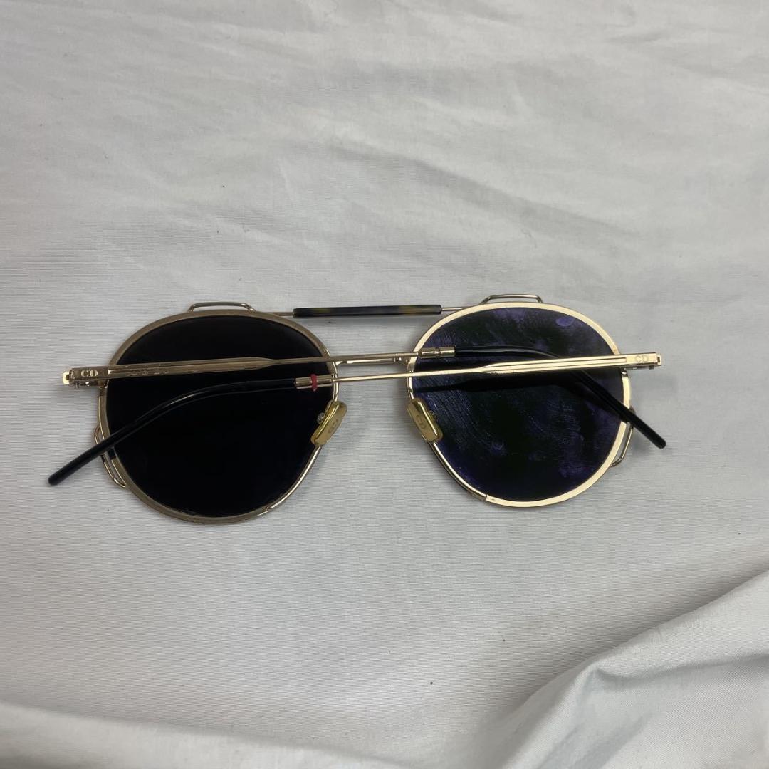 DIOR HOMME Dior солнцезащитные очки Gold рама черный 