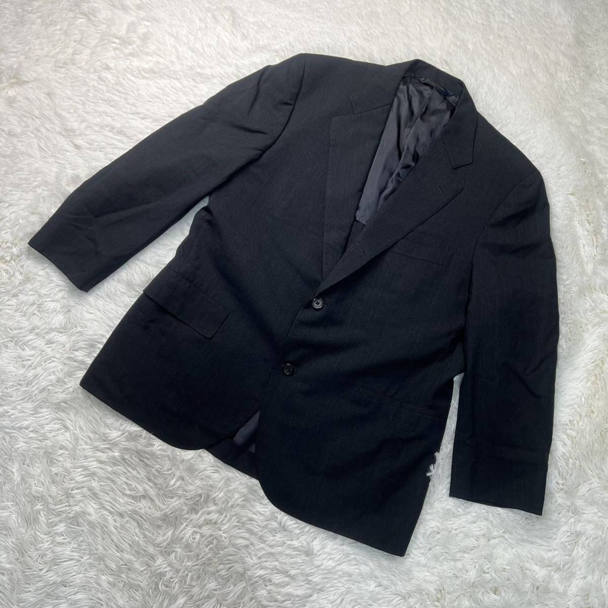 Brooks Brothers Brooks Brothers выставить черный костюм размер 42SHT 36W